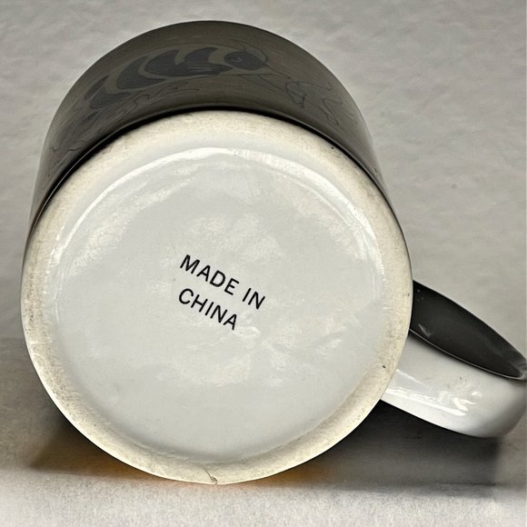 PUERTO RICO Standard Coffee MUG Tropical Fish Graphics Flag outside/inside China - Picture 7 of 7